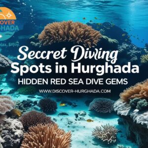 Diver exploring secret diving spots in Hurghada