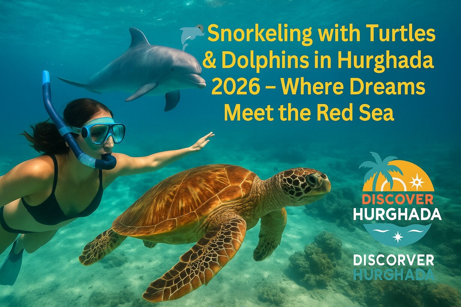 Dolphin House Hurghada snorkeling trip with dolphins and boat – Discover Hurghada