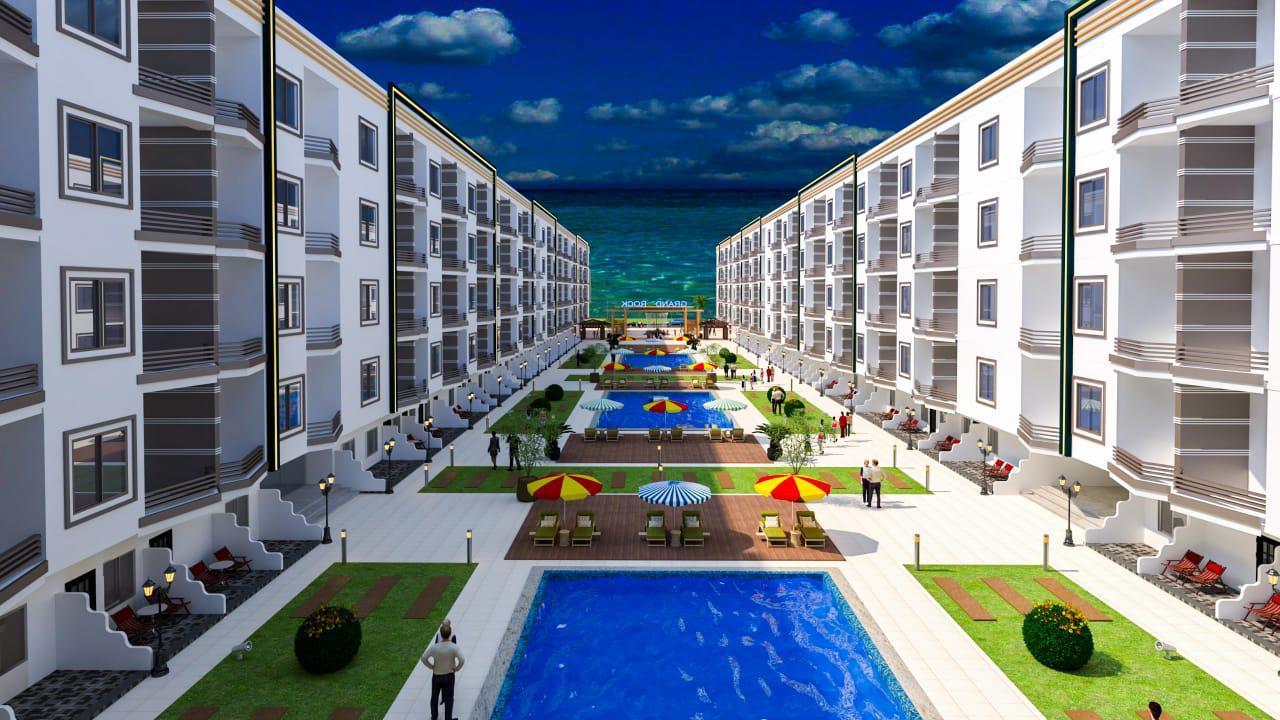 Grand Rock Compound Hurghada location near Touristic Promenade Almamsha