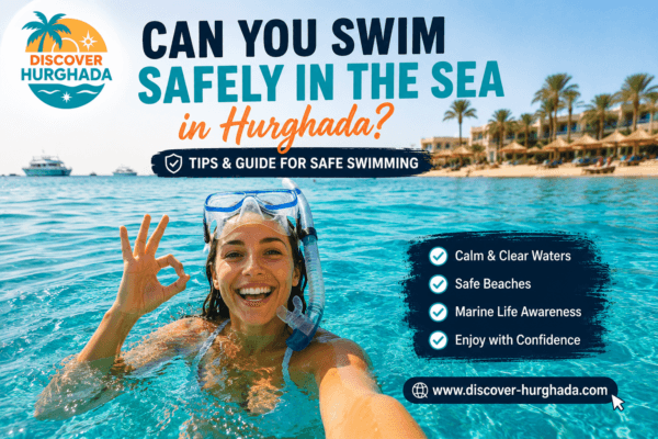can you swim safely in hurghada tourist swimming safely in red sea hurghada egypt snorkeling clear water