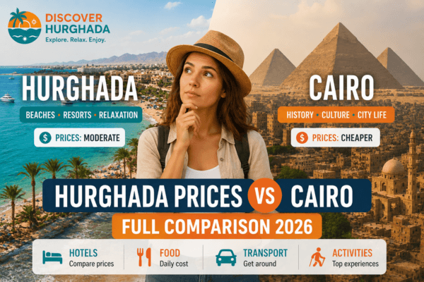 hurghada prices vs cairo comparison tourist choosing between hurghada beach and cairo pyramids egypt