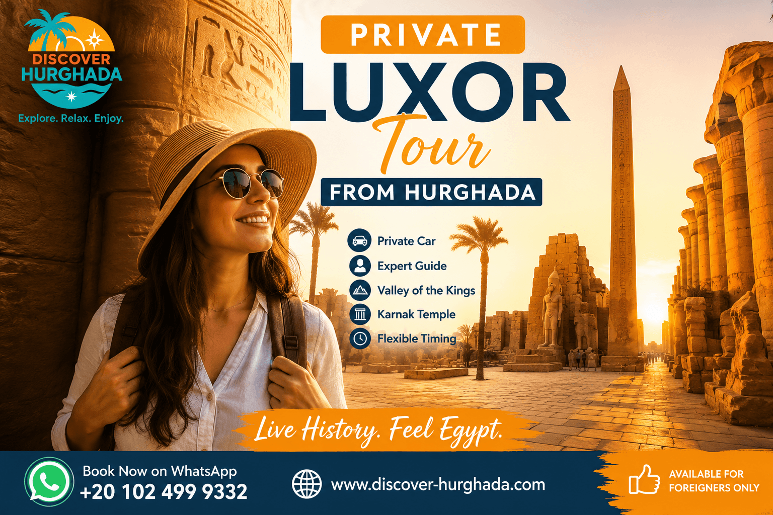 Private Luxor tour from Hurghada historical day trip