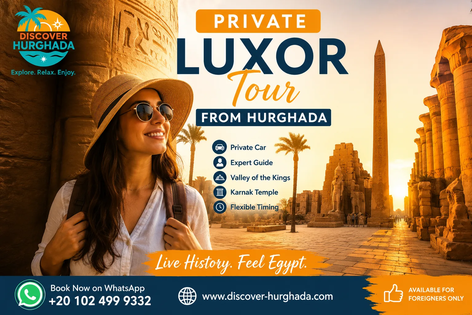 Private Luxor tour from Hurghada historical day trip