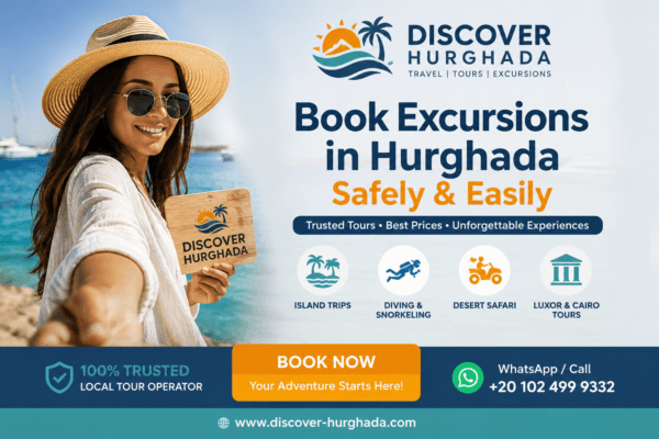 Book Excursions in Hurghada safely with trusted local tours, island trips, diving excursions, desert safari adventures and travel tips from Discover Hurghada